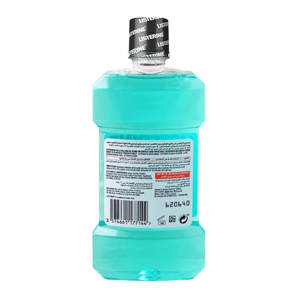 Listerine Fresh Burst Mouthwash (250ml) Image 2