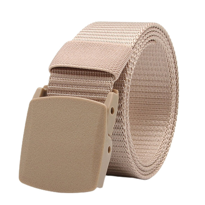 Belt Adjustable Exquisite Buckle Men Lightweight All Match Waist Belt for Daily Wear Image 3