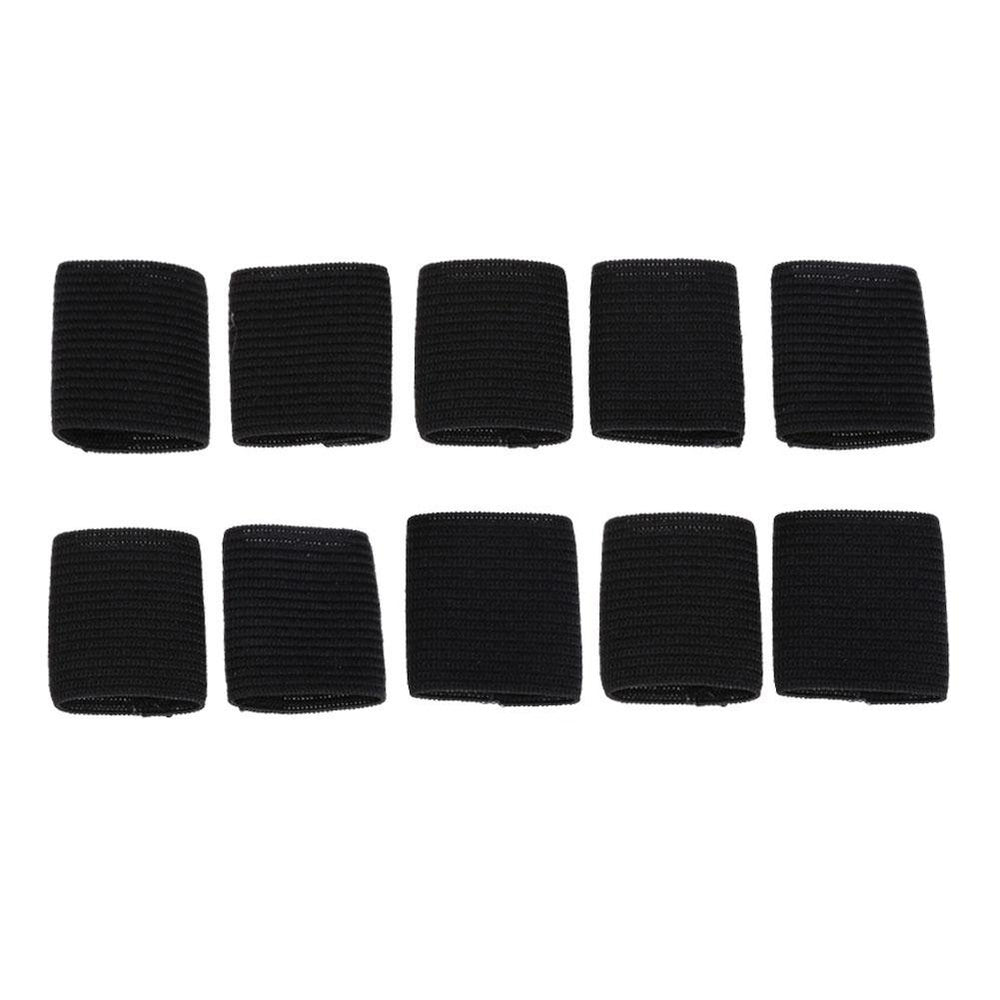 10Pcs Stretchy Finger Protector Sleeve Support Arthritis Sport Aid Straight Wrap Image 2