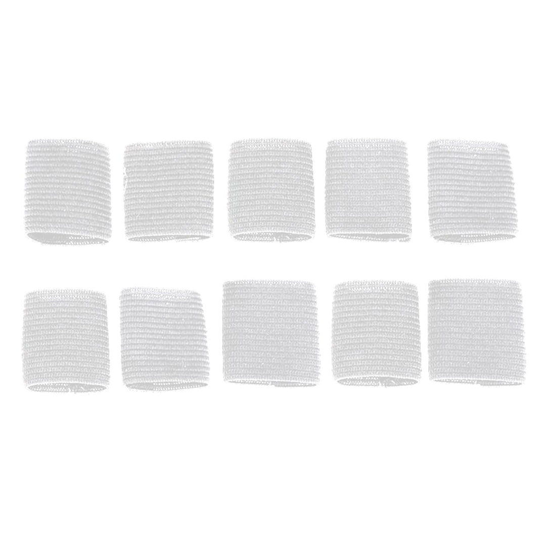 10Pcs Stretchy Finger Protector Sleeve Support Arthritis Sport Aid Straight Wrap Image 1