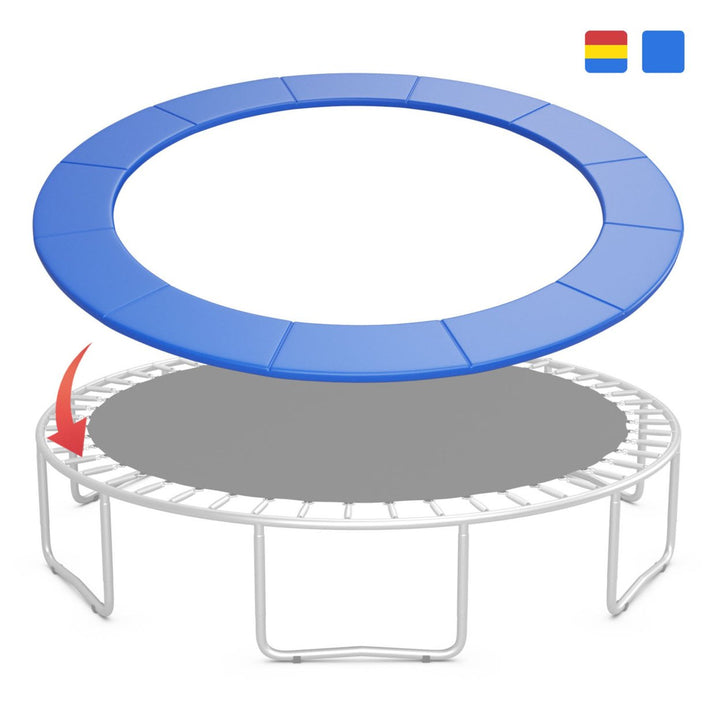 8/10/12/14/15/16FT Trampoline Replacement Safety Pad Universal Trampoline Cover Image 2