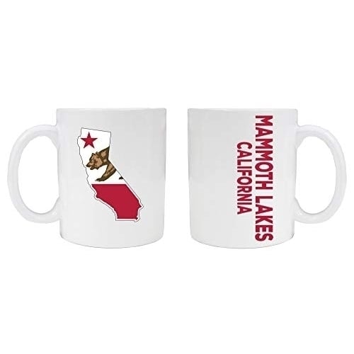 Mammoth Lakes California Souvenir White Ceramic Mug Image 1