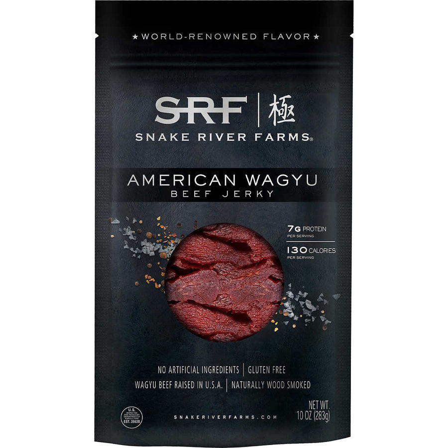 Snake River Farms American Wagyu Beef Jerky10 Ounce Image 1