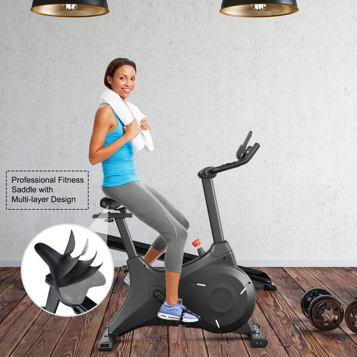 Magnetic Resistance Stationary Bike Exercise Bike Stationary for Home Gym Image 7