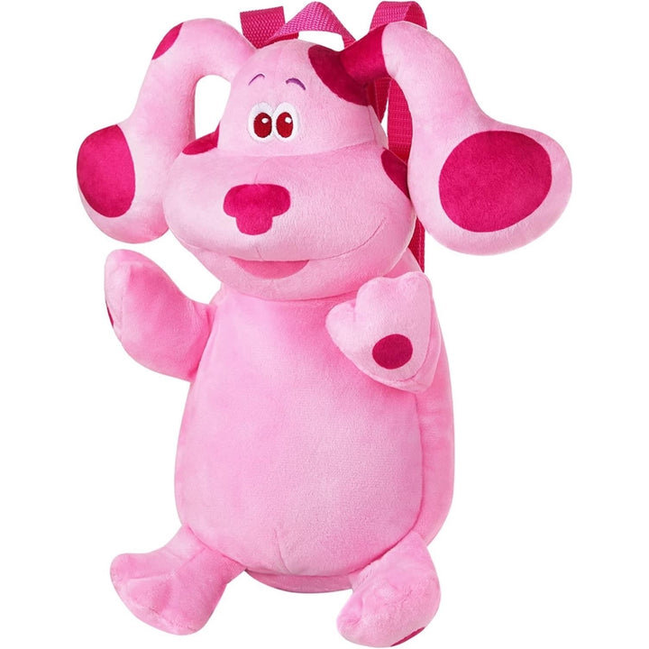 Blues Clues Magenta Plush Dog Backpack Animated Character Nickelodeon Kids Show PMI International Image 1