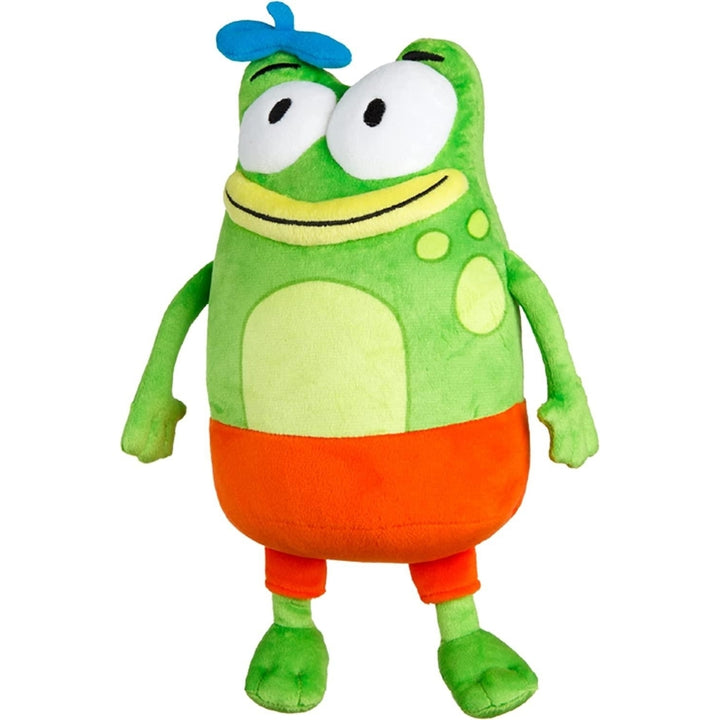 Lets Go Luna! Andy Hopper The Green Frog Plush Doll PBS Kids Cartoon Animated Figure Mighty Mojo Image 4
