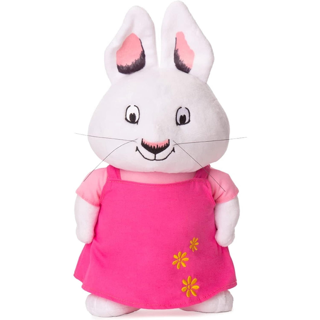 Max and Ruby Rabbit White Bunny Plush Doll Kids TV Show Figure Toy Mighty Mojo Image 1