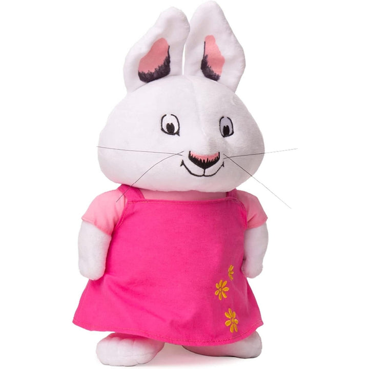 Max and Ruby Rabbit Bundle White Bunny Plush Doll Set Kids TV Show Toy Mighty Mojo Image 3