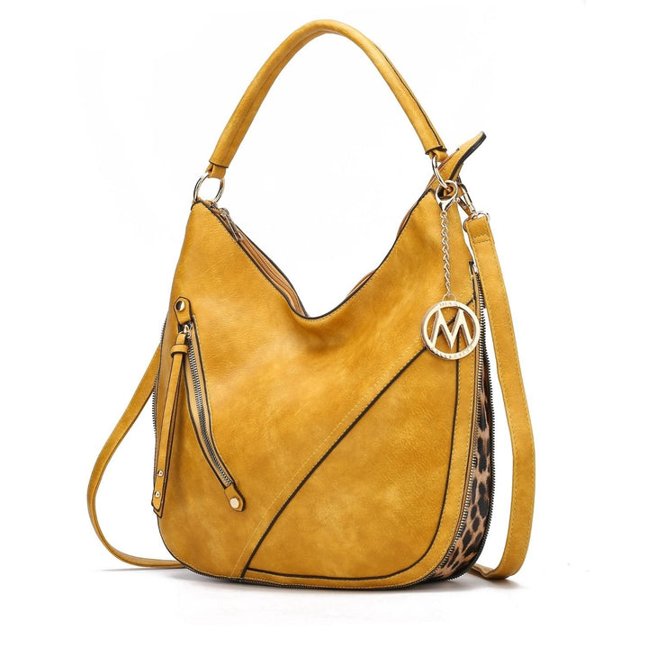 MKF Collection Lisanna Hobo Handbag Crossabody Multi-Functional Shoulder Bag by Mia K Image 10