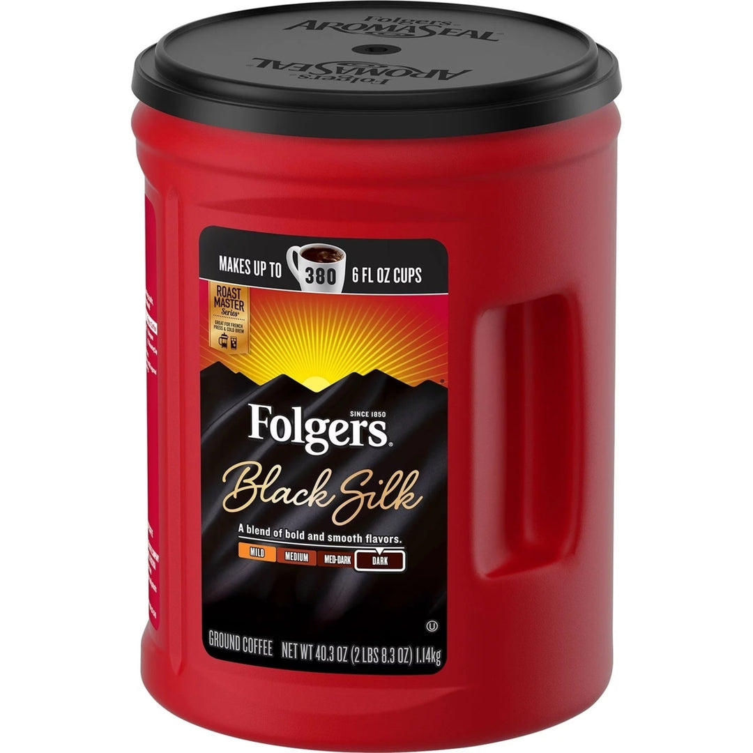 Folgers Black Silk Ground Coffee (40.3 Ounce) Image 2