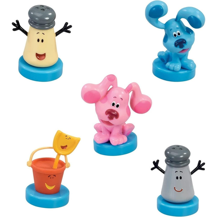 Blues Clues Stamps Set 5pk Blue Puppy Shovel Pail Figures PMI International Image 2