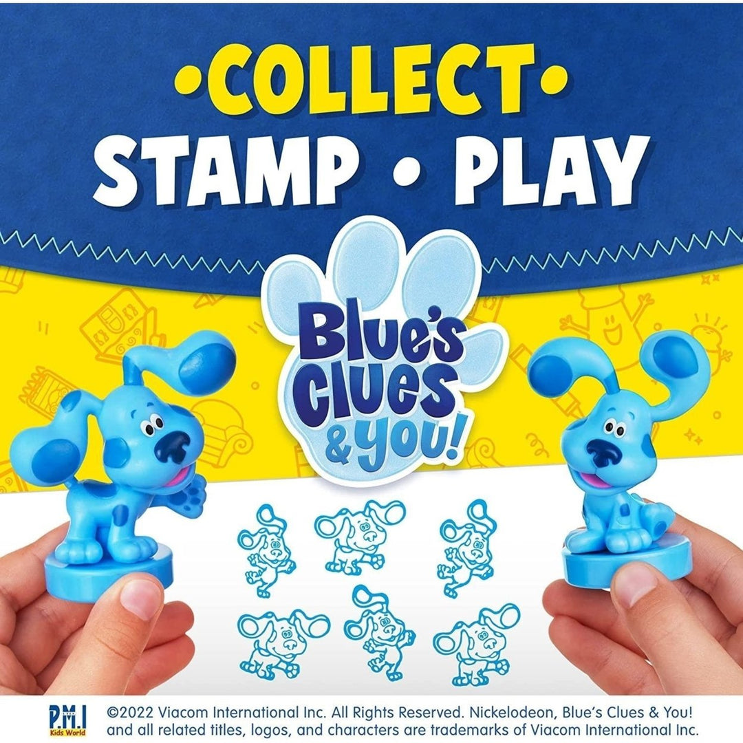 Blues Clues Stamps Set 5pk Tickety Tock Clock Slippery Soap PMI International Image 8