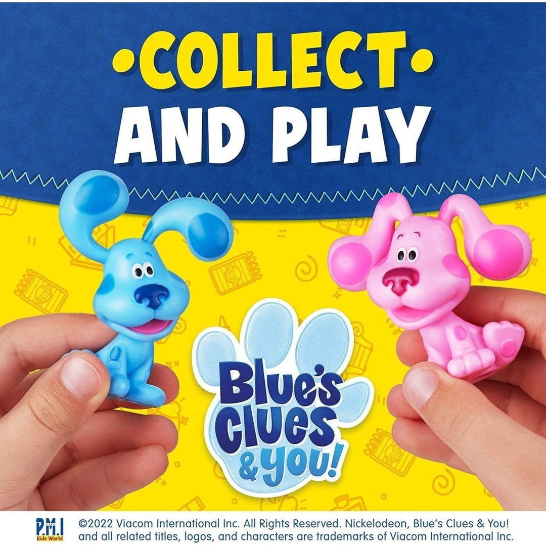 Blues Clues Pencil Toppers 5pk Nickelodeon Blue Magenta Shovel Pail Figures Image 8