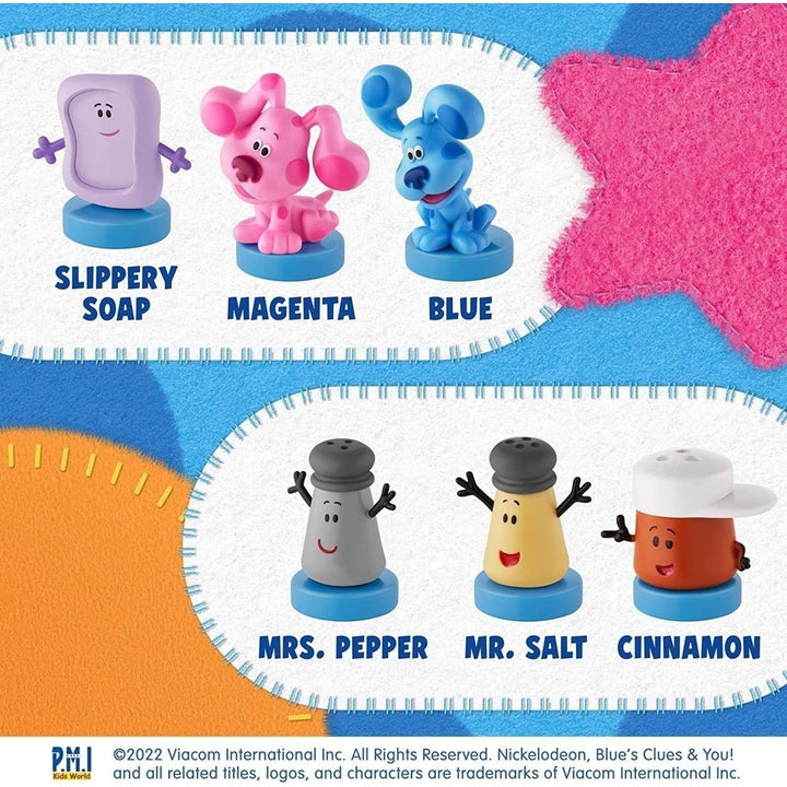 Blues Clues Stamps 12pk Tickety Josh Shovel Pail Slippery Soap Magenta Paprika Image 8