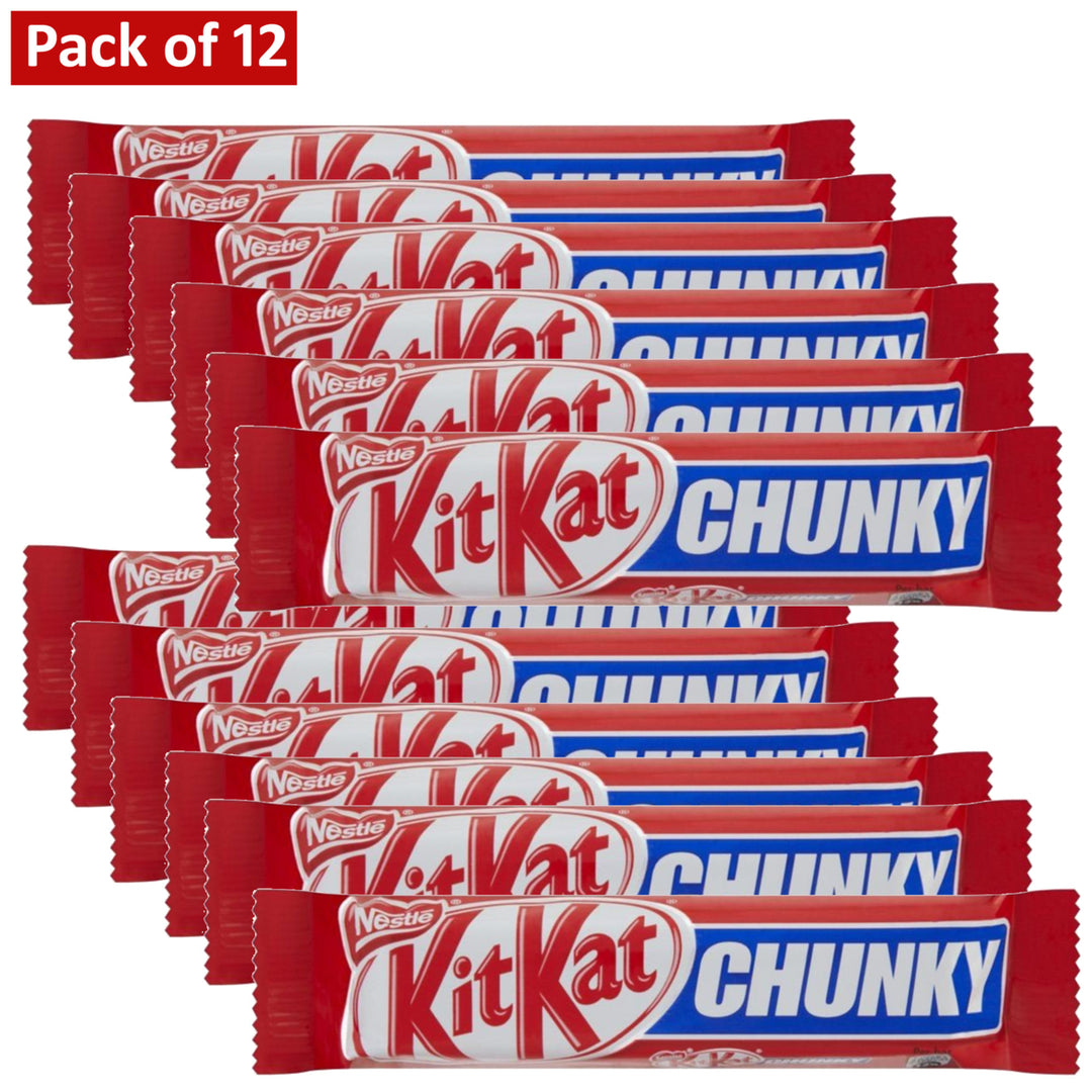 KitKat Chunky Original - 48g - Pack of 12 (48g x 12 Bars) Image 1