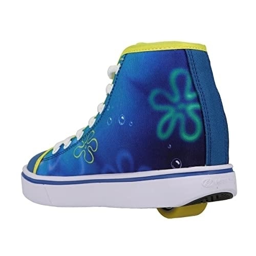 Heelys Hustle Spongebob Skate Shoes Blue Yellow Little Kid Big Kid Adult Image 4