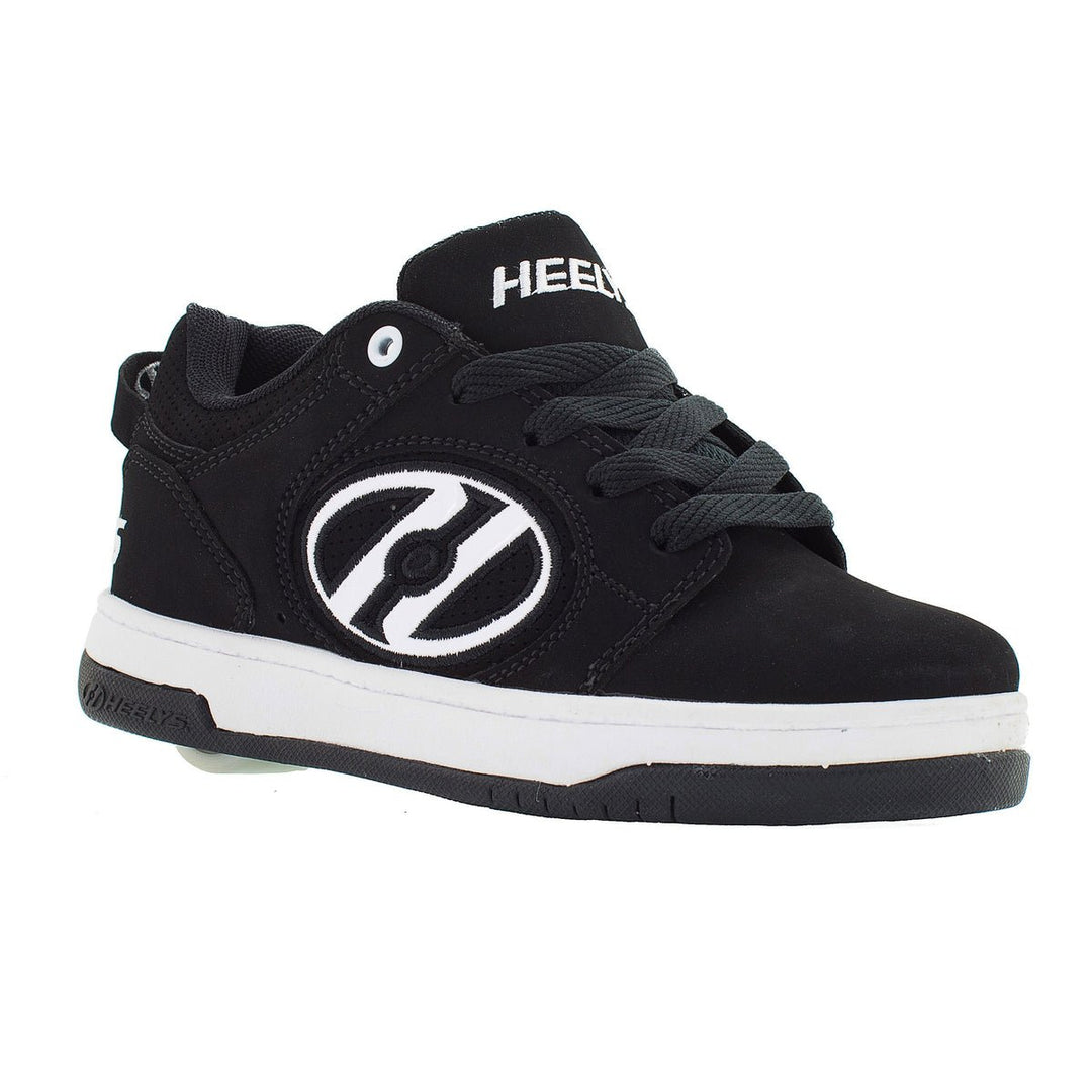 HEELYS Unisex Kids' Voyager Wheeled Shoe Black/White - HE100713H  BLACK/WHITE Image 1