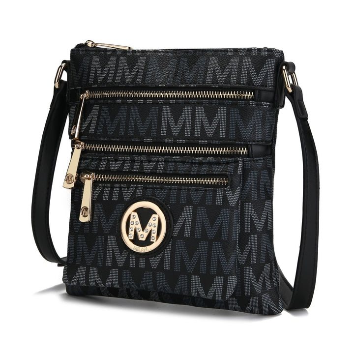 MKF Collection Beatrice Shoulder Bag M Signature Multi Compartments Crossbody by Mia K. Image 4