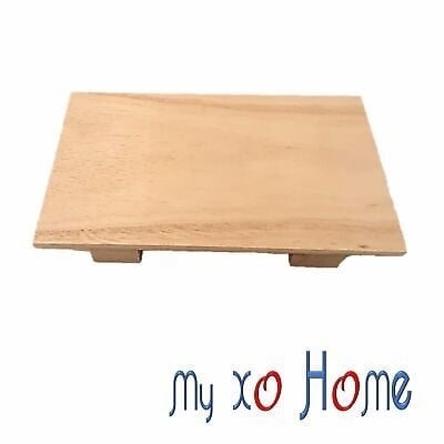 MyXOHome 8.25" x 4.75" Silky Light Golden Wood Serving Tray Image 3