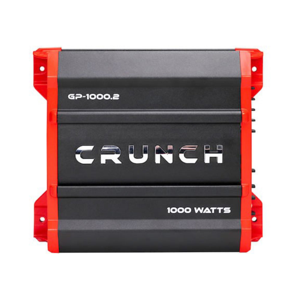 Crunch GP-1000.2 1000 Watt 2-Channel Amplifier Car Stereo Amp 500W x 2 Image 2