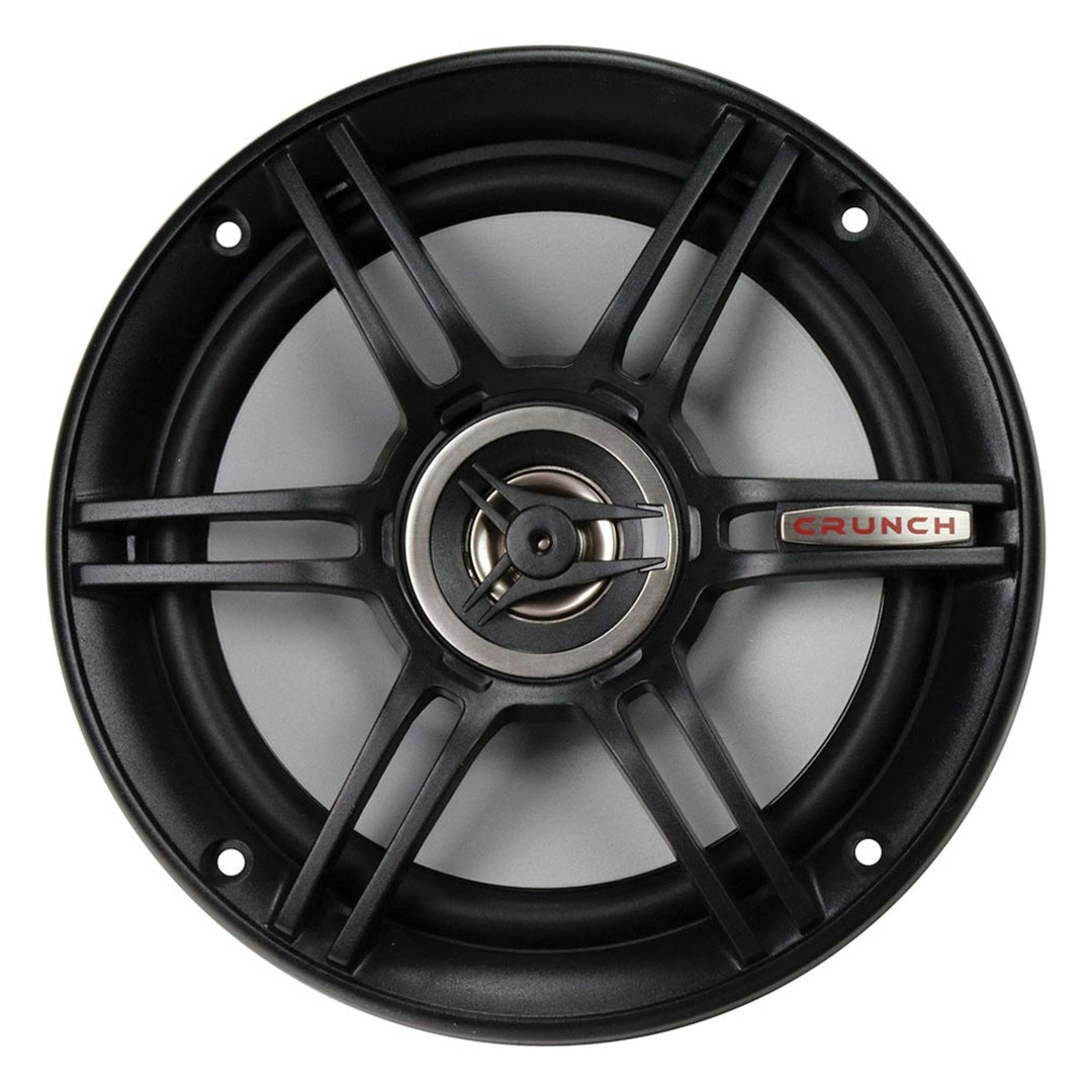 Crunch CS65CXS Full Range 3-Way Shallow Mount Car Speaker, 6.5" , Black Image 3
