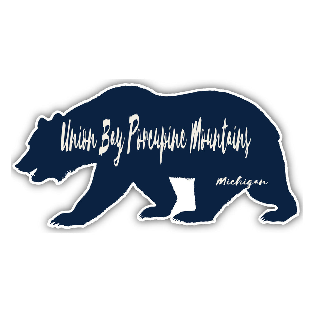 Union Bay Porcupine Mountains Michigan Souvenir Decorative Stickers (Choose theme and size) Image 2