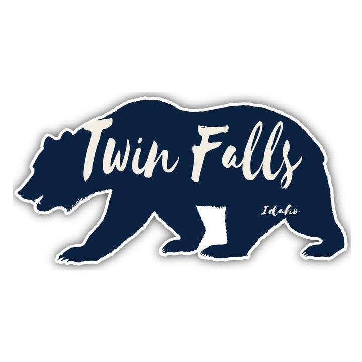 Twin Falls Idaho Souvenir Decorative Stickers (Choose theme and size) Image 1