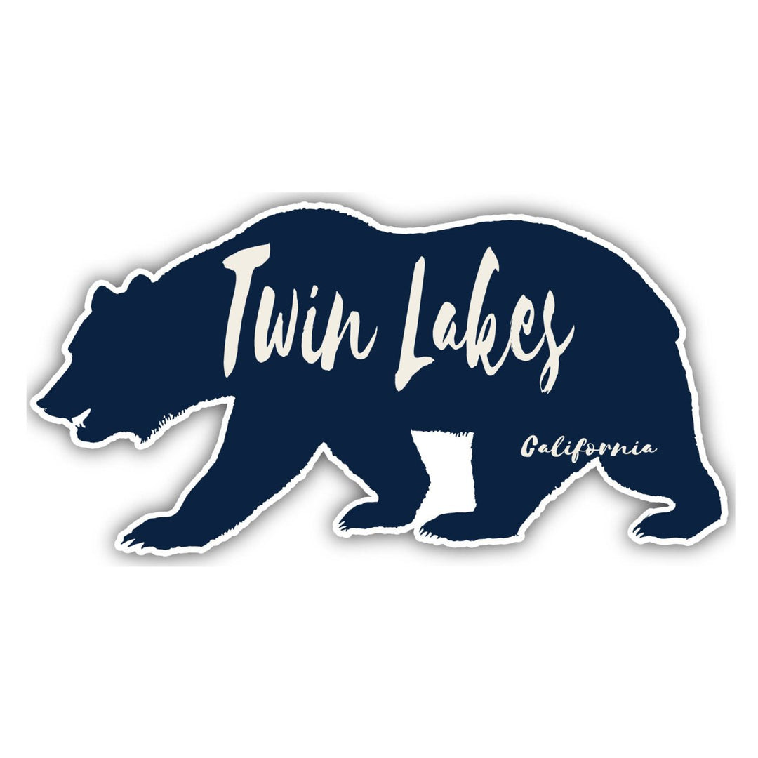 Twin Lakes California Souvenir Decorative Stickers (Choose theme and size) Image 1