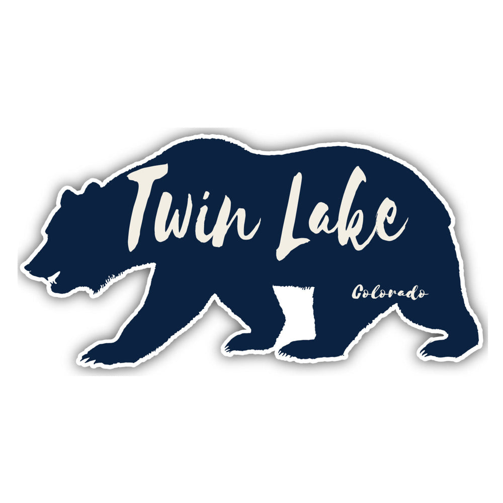 Twin Lake Colorado Souvenir Decorative Stickers (Choose theme and size) Image 2