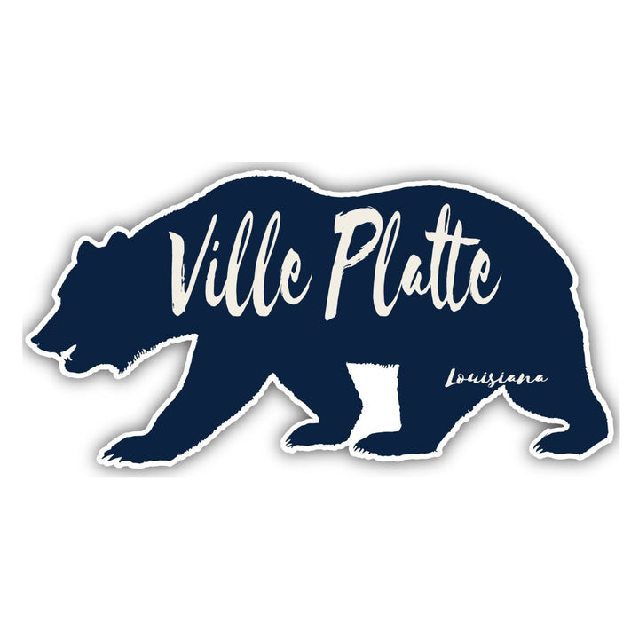 Ville Platte Louisiana Souvenir Decorative Stickers (Choose theme and size) Image 1