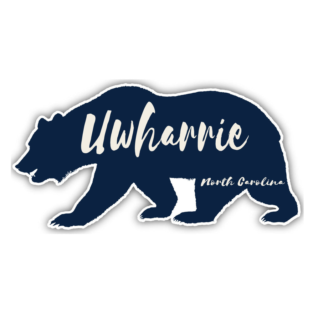 Uwharrie North Carolina Souvenir Decorative Stickers (Choose theme and size) Image 2