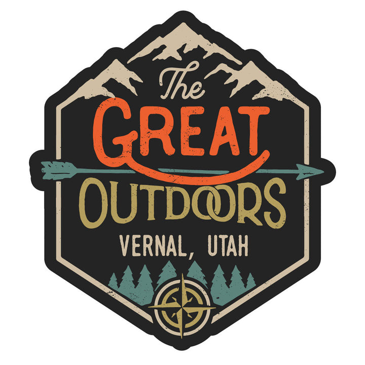 Vernal Utah Souvenir Decorative Stickers (Choose theme and size) Image 3