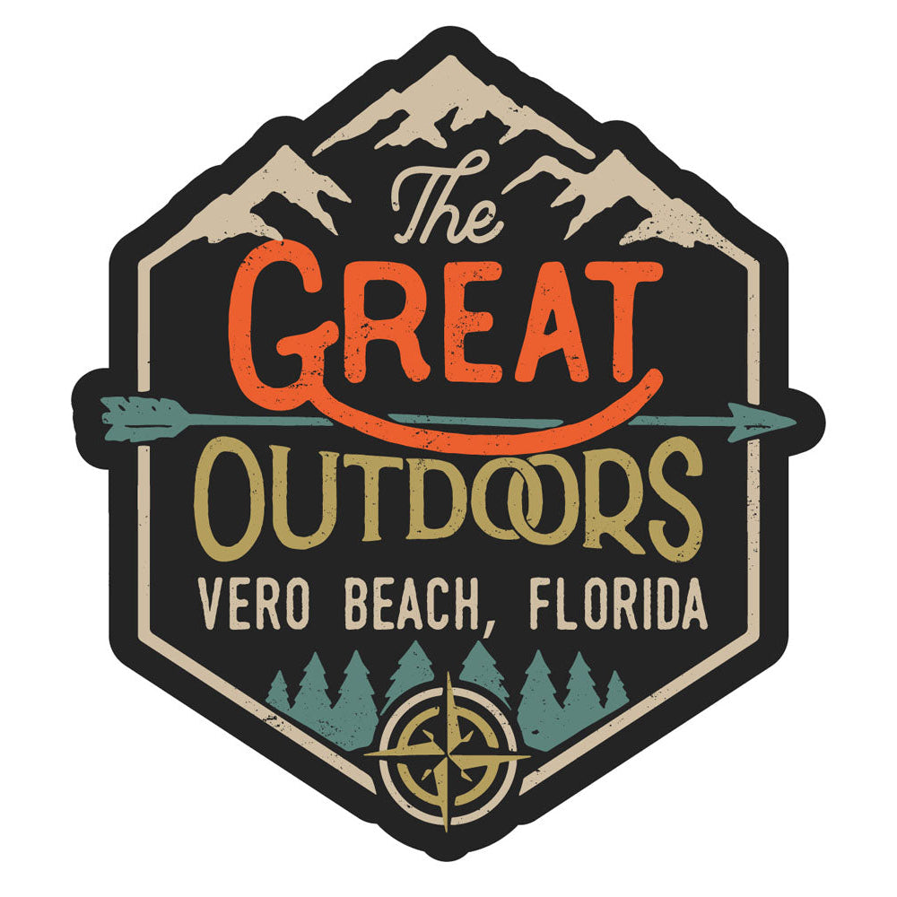 Vero Beach Florida Souvenir Decorative Stickers (Choose theme and size) Image 3