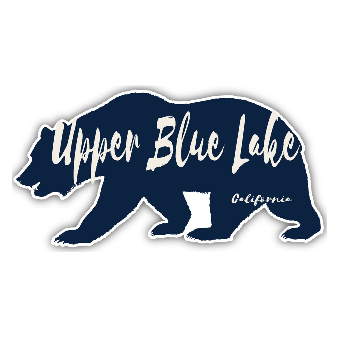 Upper Blue Lake California Souvenir Decorative Stickers (Choose theme and size) Image 2