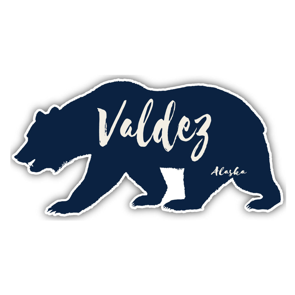 Valdez Alaska Souvenir Decorative Stickers (Choose theme and size) Image 2