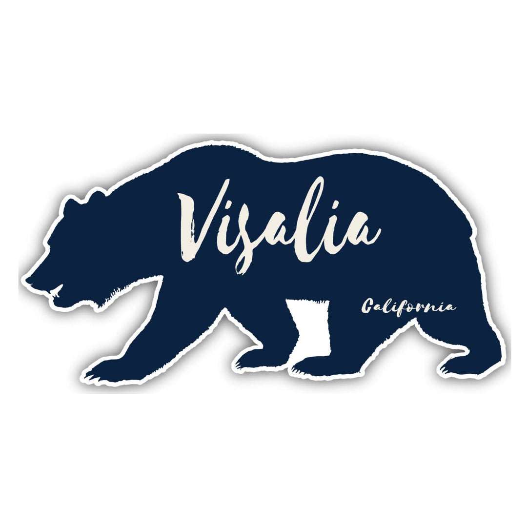 Visalia California Souvenir Decorative Stickers (Choose theme and size) Image 1