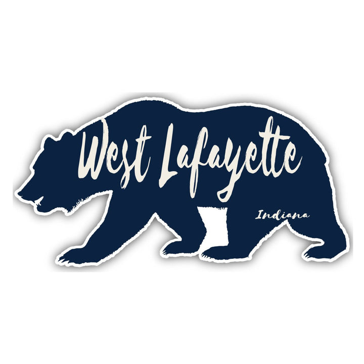 West Lafayette Indiana Souvenir Decorative Stickers (Choose theme and size) Image 1