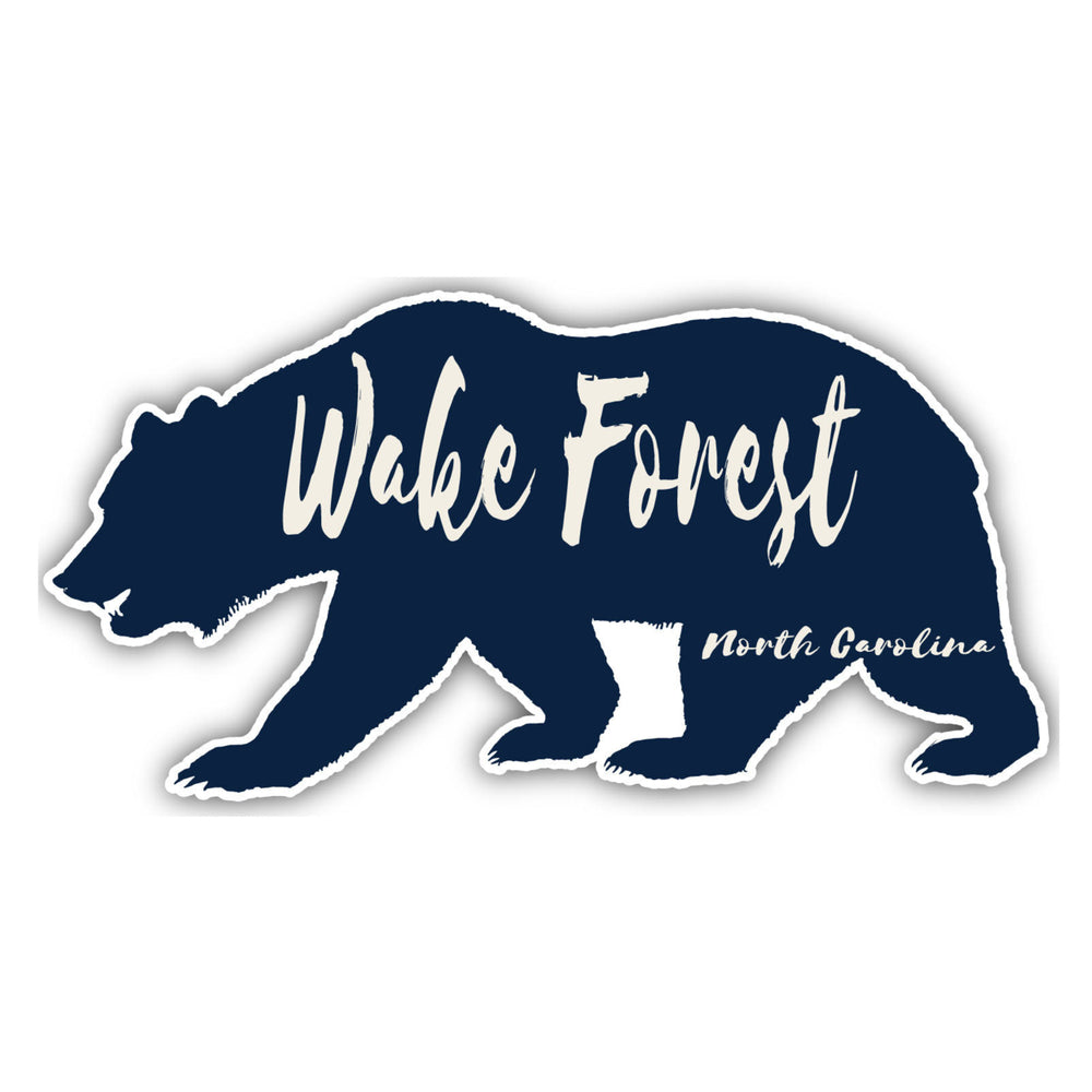 Wake Forest North Carolina Souvenir Decorative Stickers (Choose theme and size) Image 2