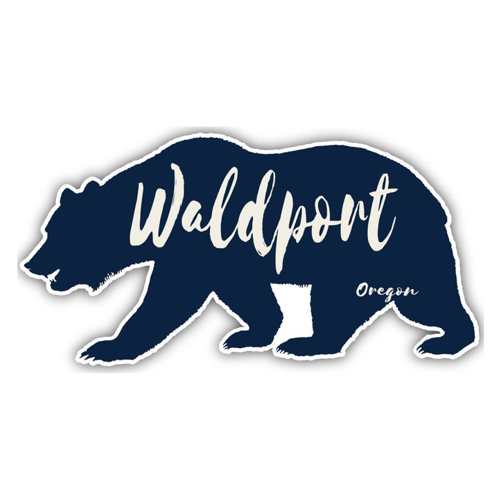 Waldport Oregon Souvenir Decorative Stickers (Choose theme and size) Image 1