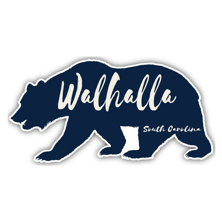 Walhalla South Carolina Souvenir Decorative Stickers (Choose theme and size) Image 1