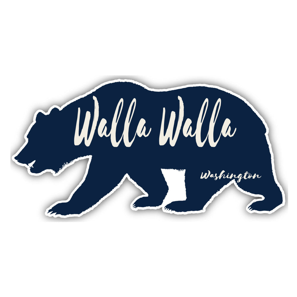 Walla Walla Washington Souvenir Decorative Stickers (Choose theme and size) Image 2
