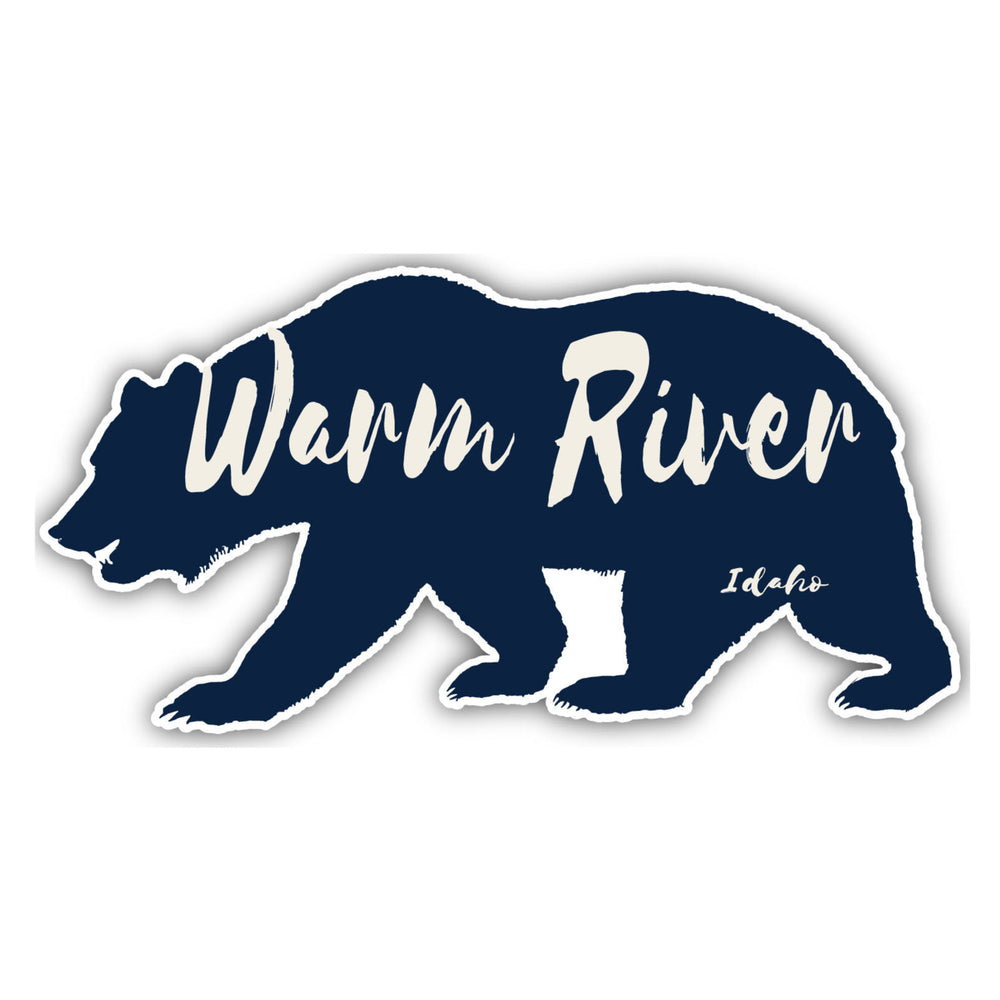 Warm River Idaho Souvenir Decorative Stickers (Choose theme and size) Image 2