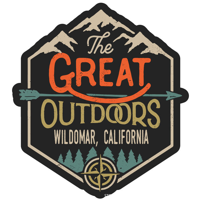 Wildomar California Souvenir Decorative Stickers (Choose theme and size) Image 1
