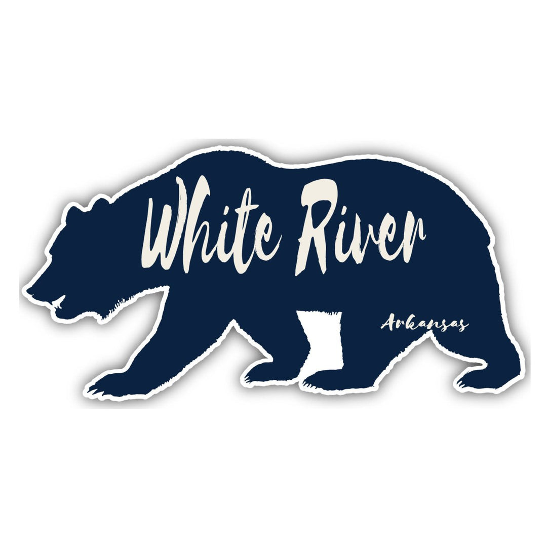 White River Arkansas Souvenir Decorative Stickers (Choose theme and size) Image 1