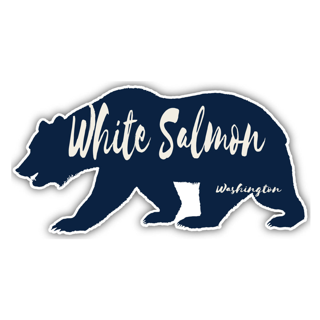 White Salmon Washington Souvenir Decorative Stickers (Choose theme and size) Image 1