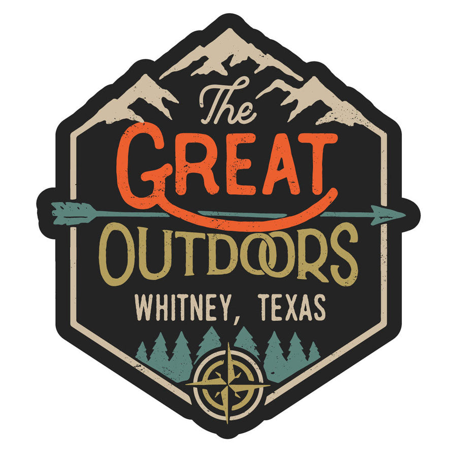 Whitney Texas Souvenir Decorative Stickers (Choose theme and size) Image 1