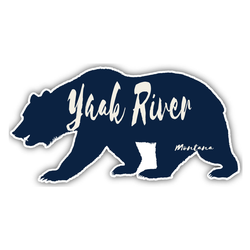 Yaak River Montana Souvenir Decorative Stickers (Choose theme and size) Image 2