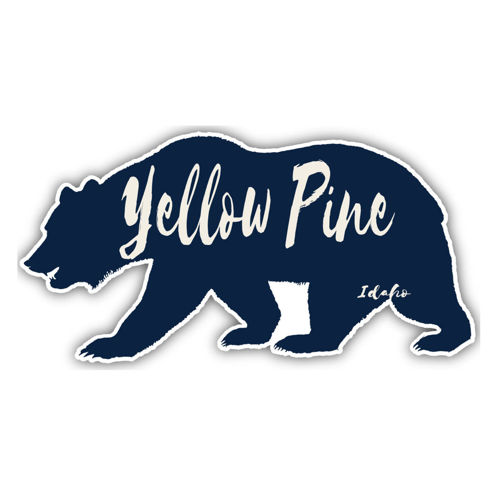 Yellow Pine Idaho Souvenir Decorative Stickers (Choose theme and size) Image 2