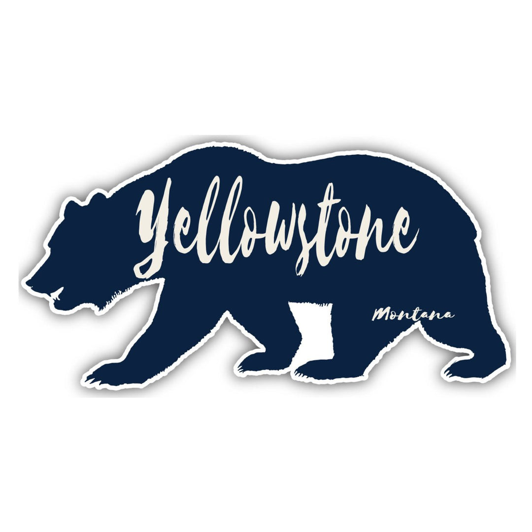 Yellowstone Montana Souvenir Decorative Stickers (Choose theme and size) Image 1