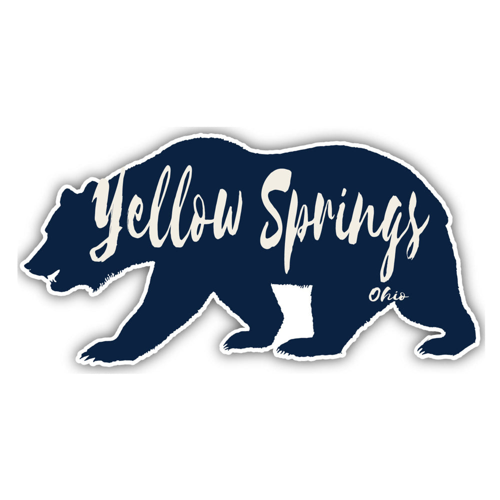Yellow Springs Ohio Souvenir Decorative Stickers (Choose theme and size) Image 2